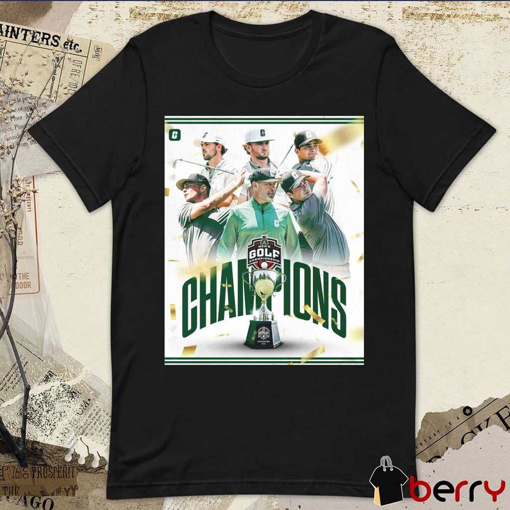 Charlotte Men’s Golf Team 2026 American Athletic Conference Champions Poster t-shirt