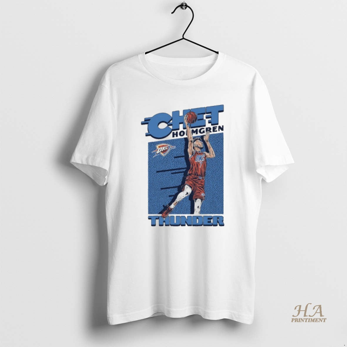 Official Chet Holmgren Oklahoma City Thunder Player Graphic T-Shirts, Hoodie, Sweatshirt | InkNestWear.com