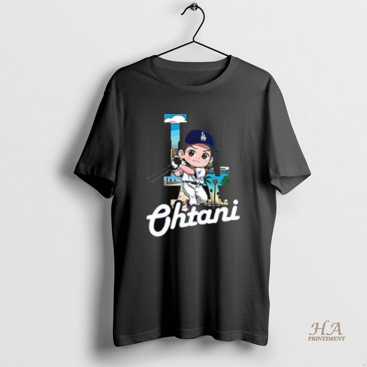 Official Chibi Ohtani La Baseball Player T-Shirts, Hoodie, Sweatshirt | InkNestWear.com