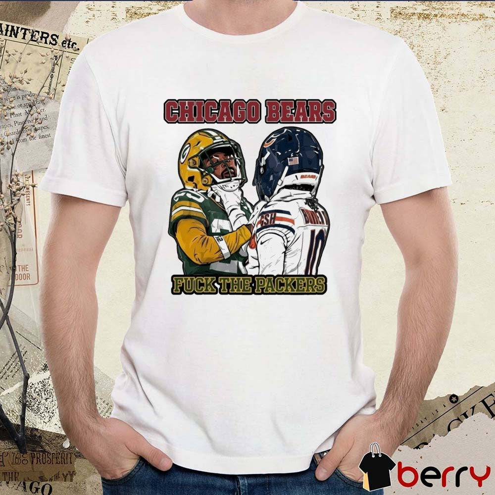 Chicago Bears Fuck The Packers Rivalry Clash Gameday Football t-shirt