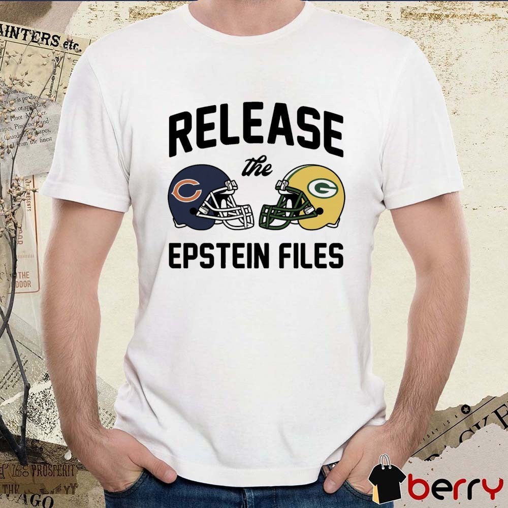 Chicago Bears and Green Bay Packers Release The Epstein Files t-shirt