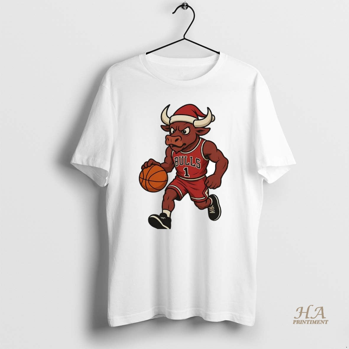 Official Chicago Bulls Mascot Dribbling Christmas T-Shirts, Hoodie, Sweatshirt | InkNestWear.com