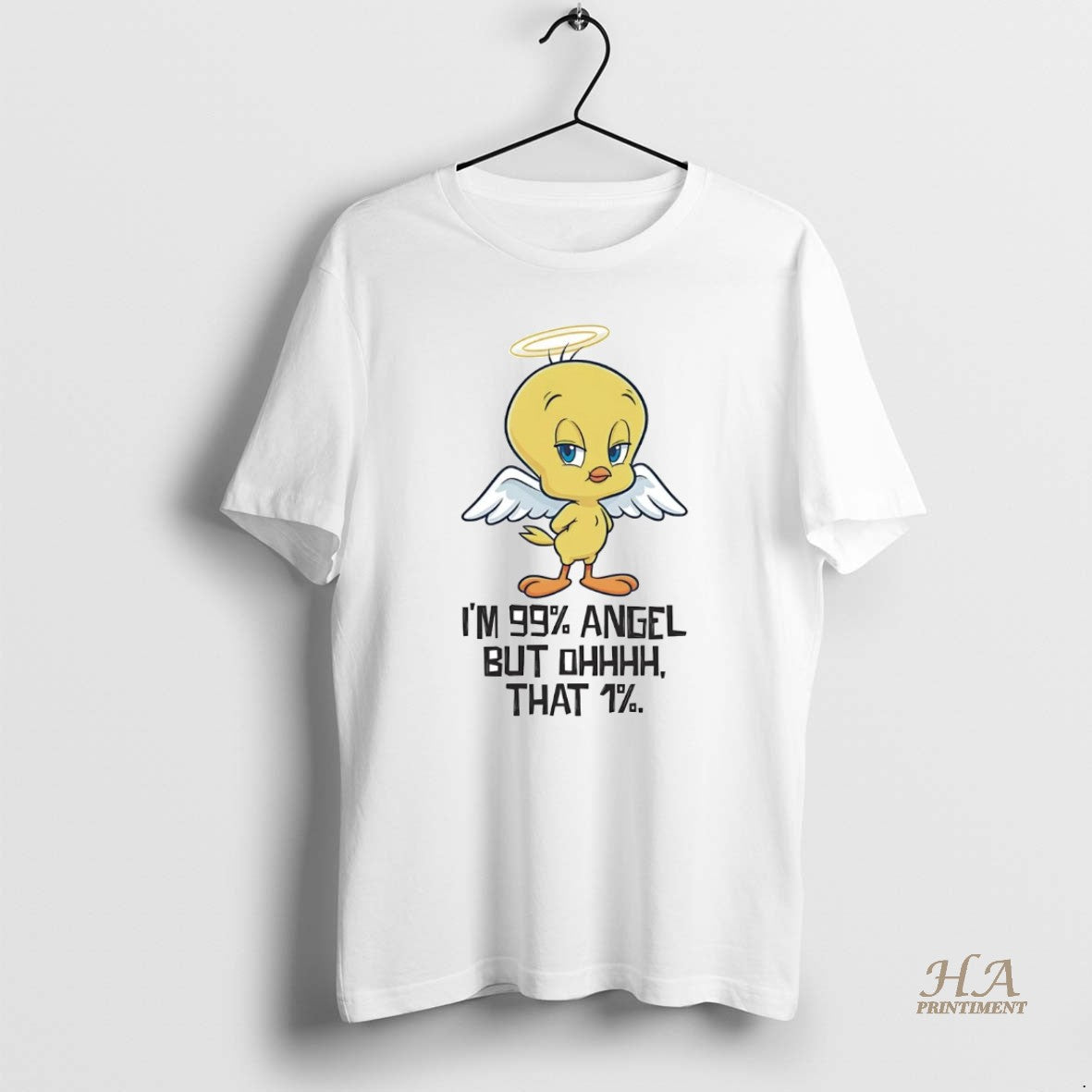 Official Chick Im 99 Angel But Oh That 1 T-Shirts, Hoodie, Sweatshirt | InkNestWear.com