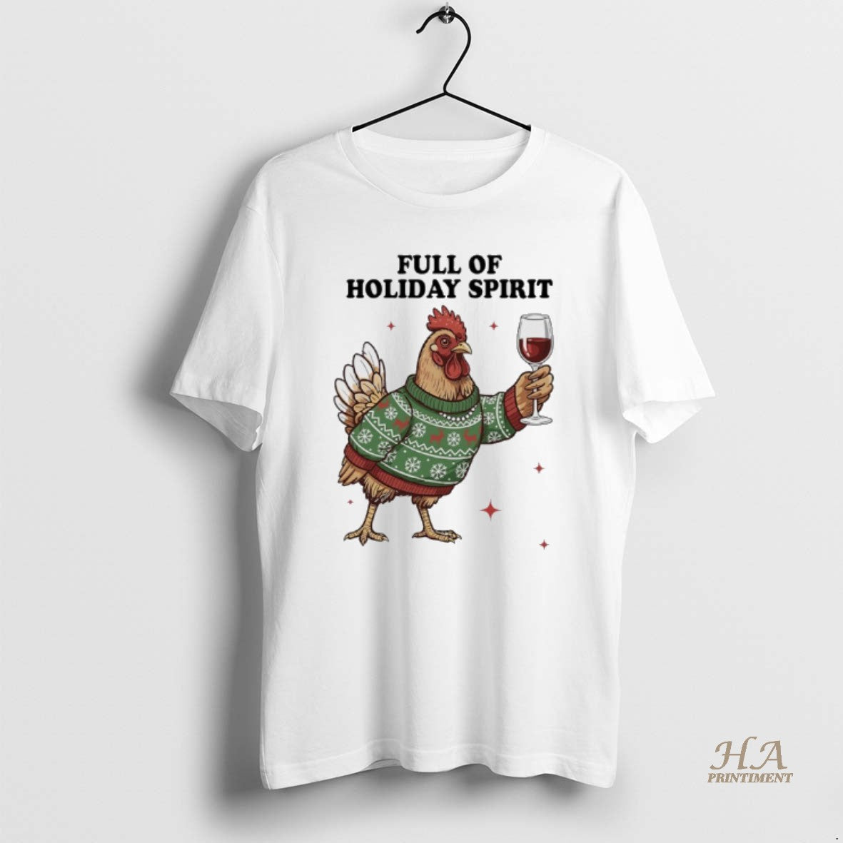 Official Chicken Christmas 2025 Full Of Holliday Spirit T-Shirts, Hoodie, Sweatshirt | InkNestWear.com