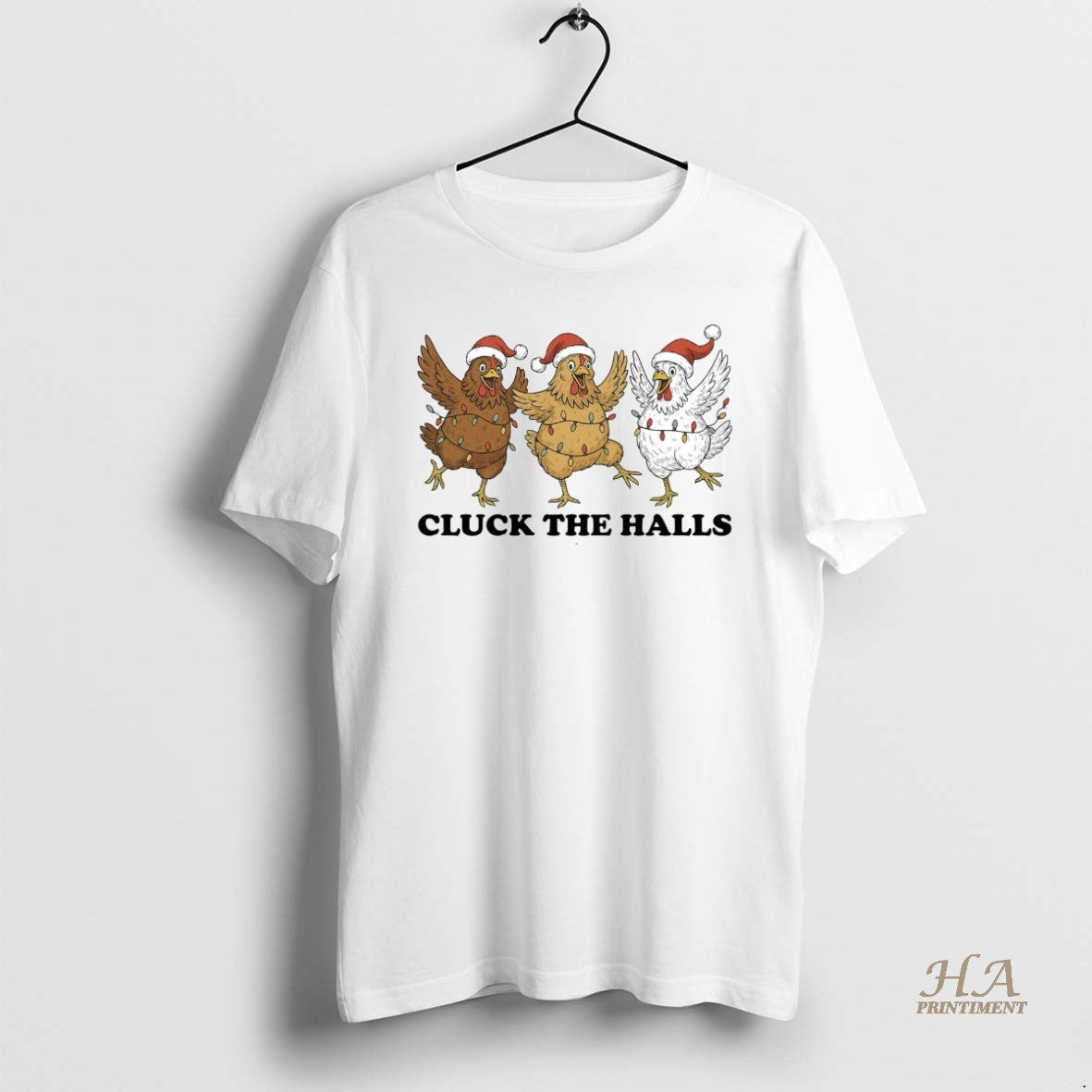 Official Chicken Cluck The Halls Christmas T-Shirts, Hoodie, Sweatshirt | InkNestWear.com