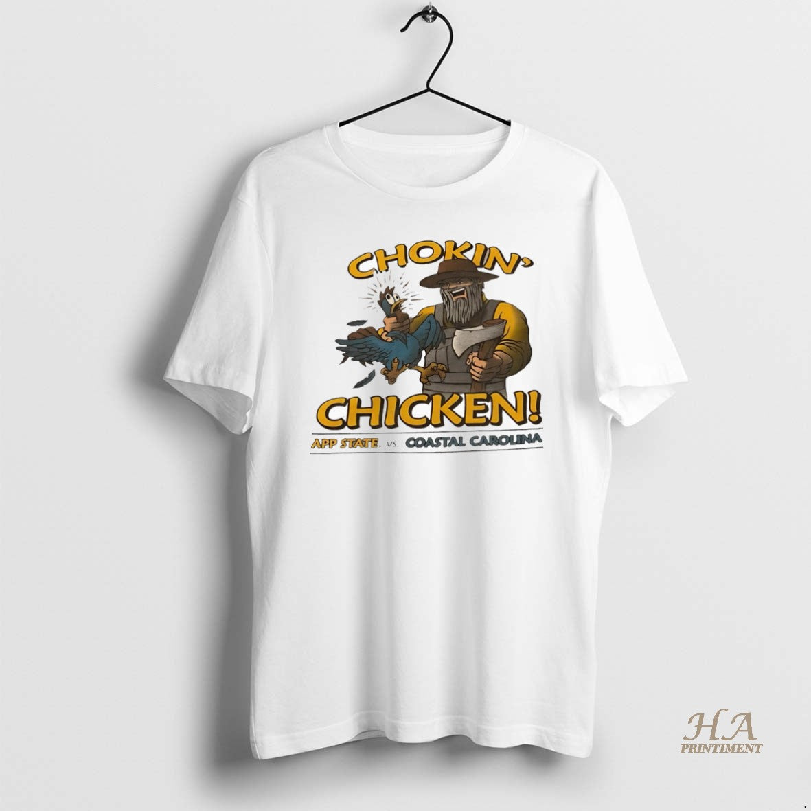 Official Chokin Chicken App State Vs Coastal Carolina T-Shirts, Hoodie, Sweatshirt | InkNestWear.com