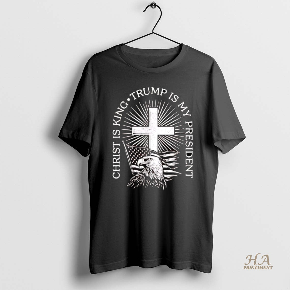 Official Christ Is King Trump Is My President T-Shirts, Hoodie, Sweatshirt | InkNestWear.com