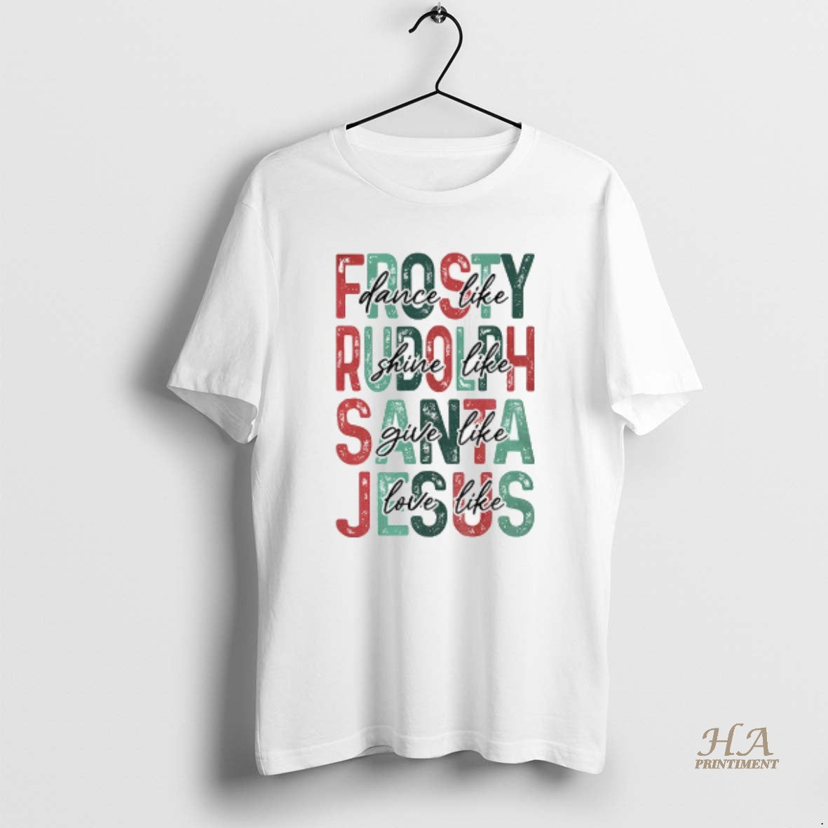 Official Christian Christmas Dance Like Frosty Love Like Jesus T-Shirts, Hoodie, Sweatshirt | InkNestWear.com