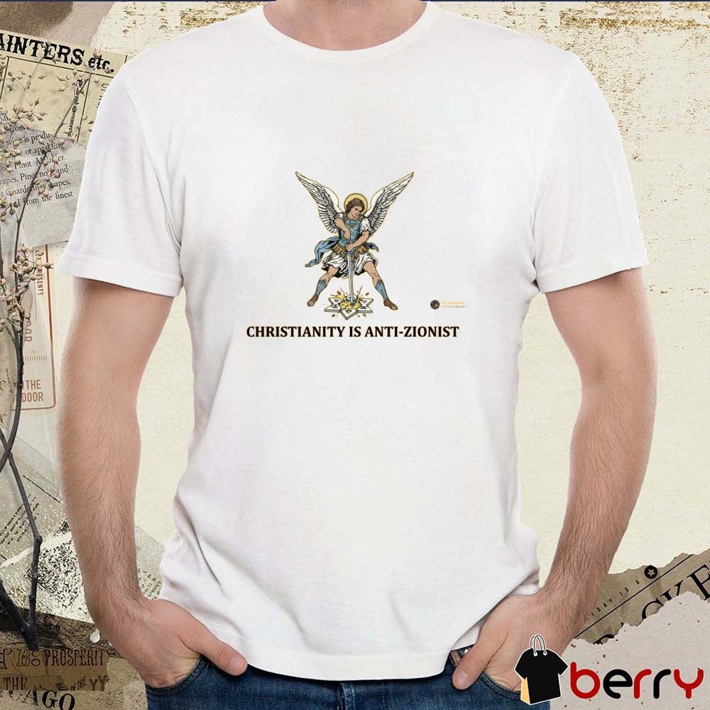 Christianity Is Anti-zionist – Make No Peace With Evil The Redeemed t-shirt