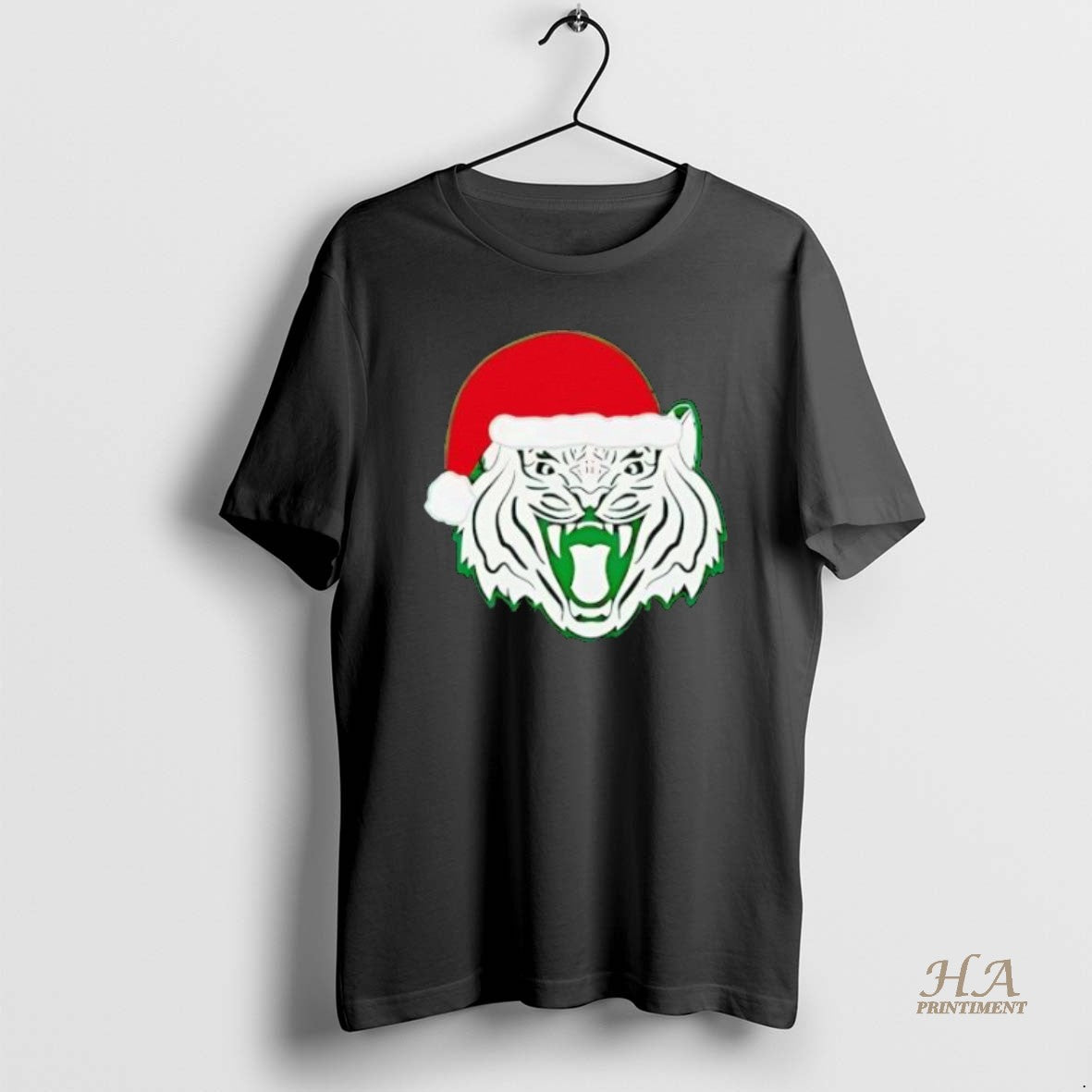 Official Christmas Tiger Hat Santa T-Shirts, Hoodie, Sweatshirt | InkNestWear.com