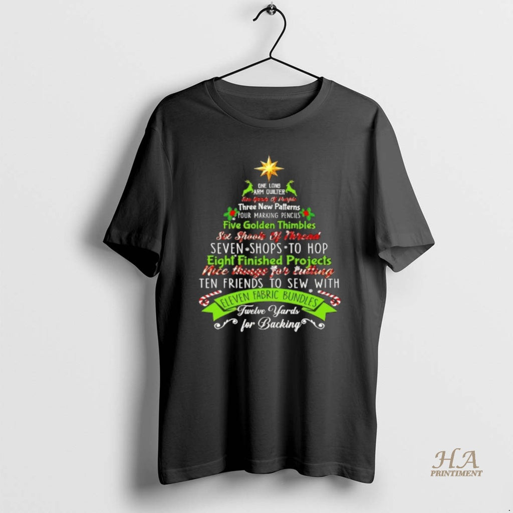 Official Christmas Tree Eleven Fabric Bundles Twelve Yards For Backing T-Shirts, Hoodie, Sweatshirt | InkNestWear.com