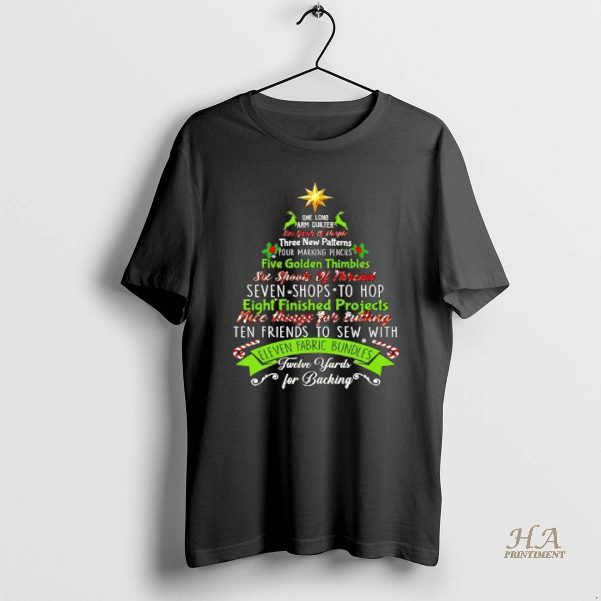 Official Christmas Tree Eleven Fabric Bundles Twelve Yards For Backing T-Shirts, Hoodie, Sweatshirt | InkNestWear.com