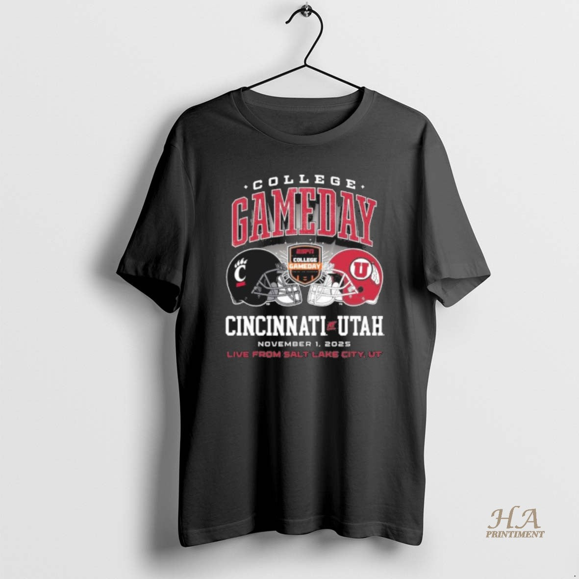 Official Cincinnati Bearcats Vs Utah Utes 2025 College Gameday Matchup T-Shirts, Hoodie, Sweatshirt | InkNestWear.com