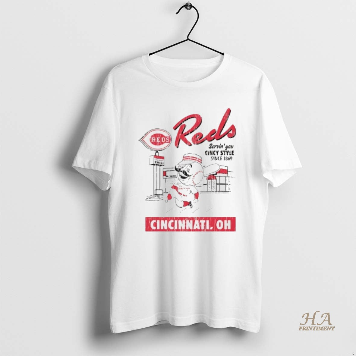 Official Cincinnati Reds Serving You Cincy Style Since 1369 T-Shirts, Hoodie, Sweatshirt | InkNestWear.com
