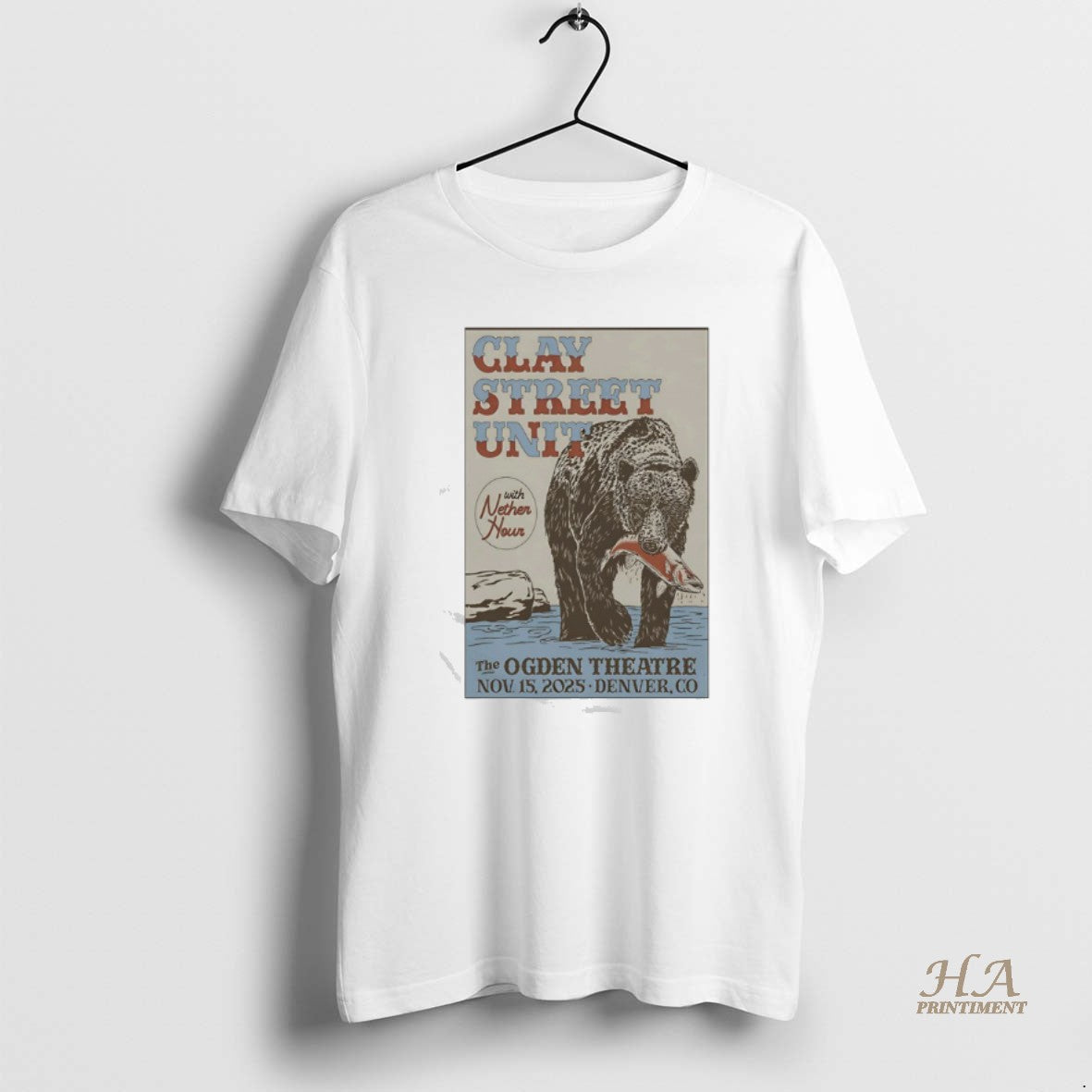 Official Clay Street Unit Nov 15 2025 Ogden Theatre Denver Co T-Shirts, Hoodie, Sweatshirt