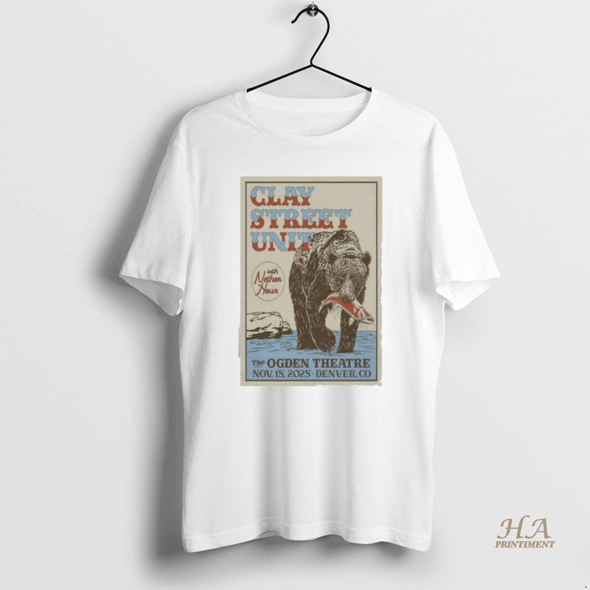 Official Clay Street Unit The Ogden Theatre In Denver Co Nov 15 2025 T-Shirts, Hoodie, Sweatshirt | InkNestWear.com