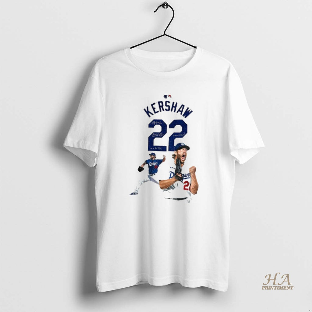 Official Clayton Kershaw 22 Los Angeles Dodgers Nl Mvp World Series 2025 Signature T-Shirts, Hoodie, Sweatshirt