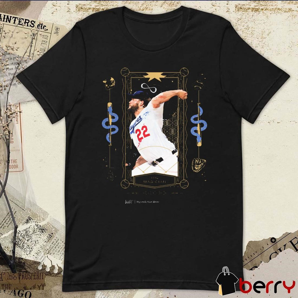 Clayton Kershaw Los Angeles Dodgers MLB The Magician t-shirt
