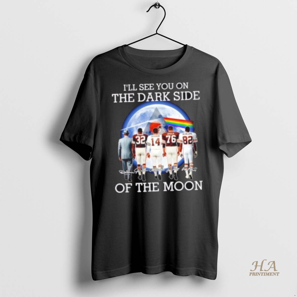 Official Cleveland Browns Legends Ill See You On The Dark Side Of The Moon T-Shirts, Hoodie, Sweatshirt | InkNestWear.com
