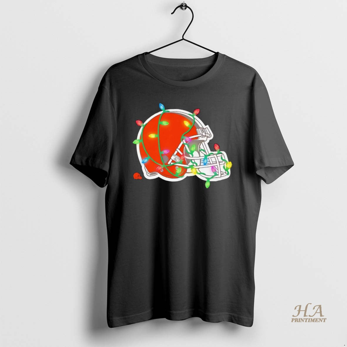 Official Cleveland Browns Logo Christmas Light T-Shirts, Hoodie, Sweatshirt | InkNestWear.com