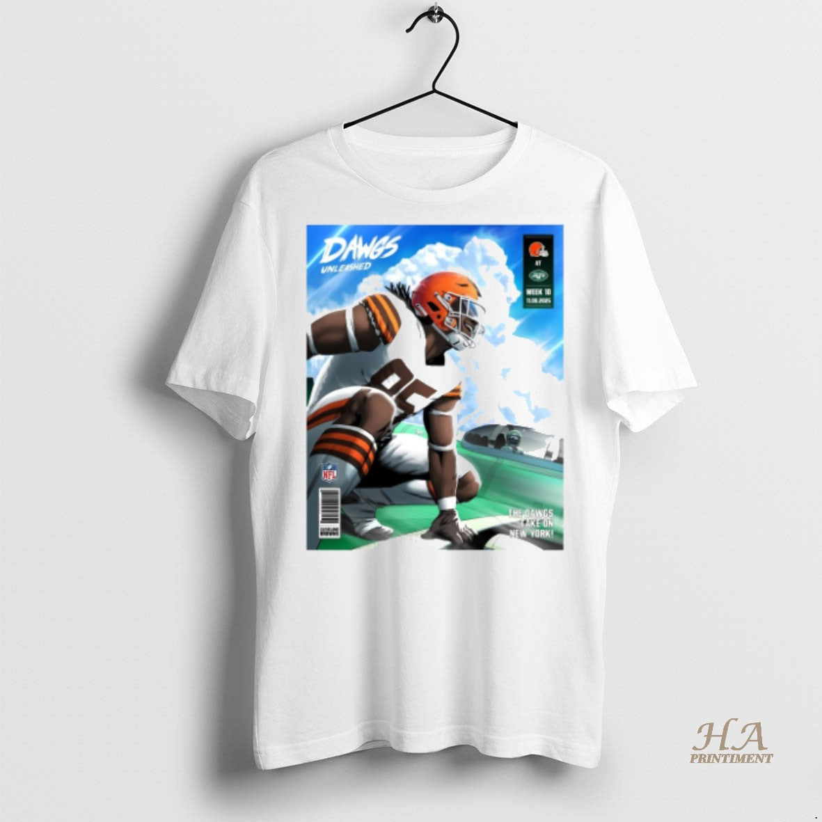 Official Cleveland Browns Vs New York Jets Week 10 09 November 2025 The Dawgs Take T-Shirts, Hoodie, Sweatshirt