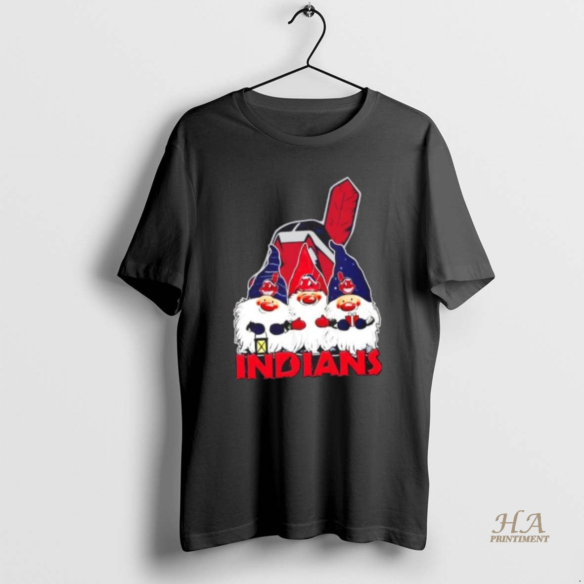 Official Cleveland Indians X Gnomes Xmas Christmas T-Shirts, Hoodie, Sweatshirt | InkNestWear.com