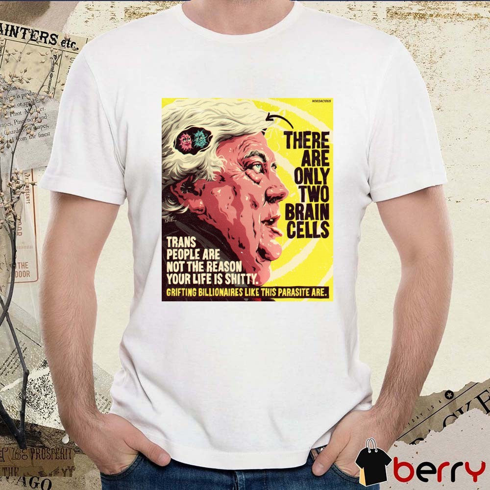Clive Palmer There Are Only Two Brain Cells Trans People Are Not The Reason Your Life Is Shitty Poster t-shirt