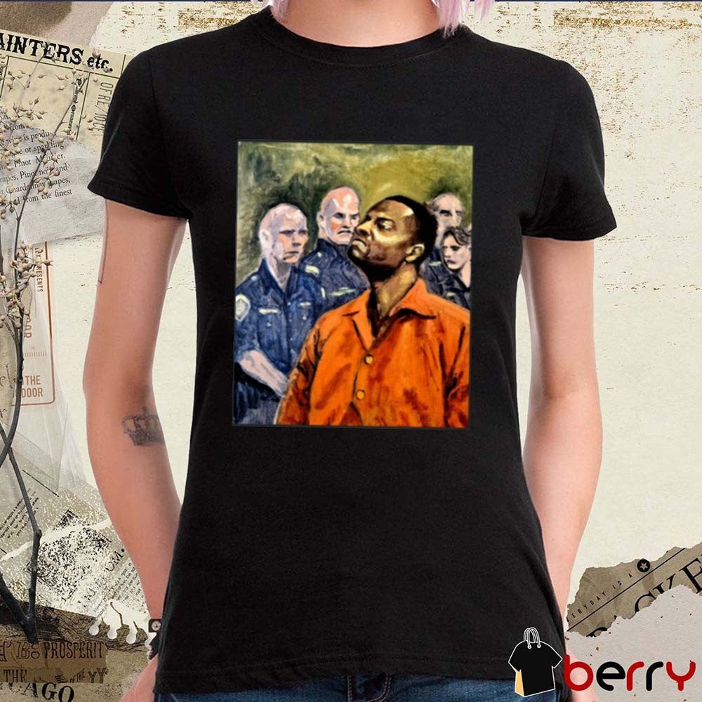 Cloutfishing Rodney Hilton Jr Eye For An Eye Painting t-shirt