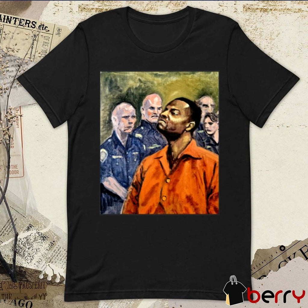 Cloutfishing Rodney Hilton Jr Eye For An Eye Painting t-shirt