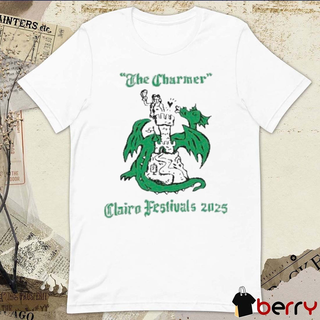 Coachella The Charmer At Clairo Festivals 2025 Graphic t-shirt
