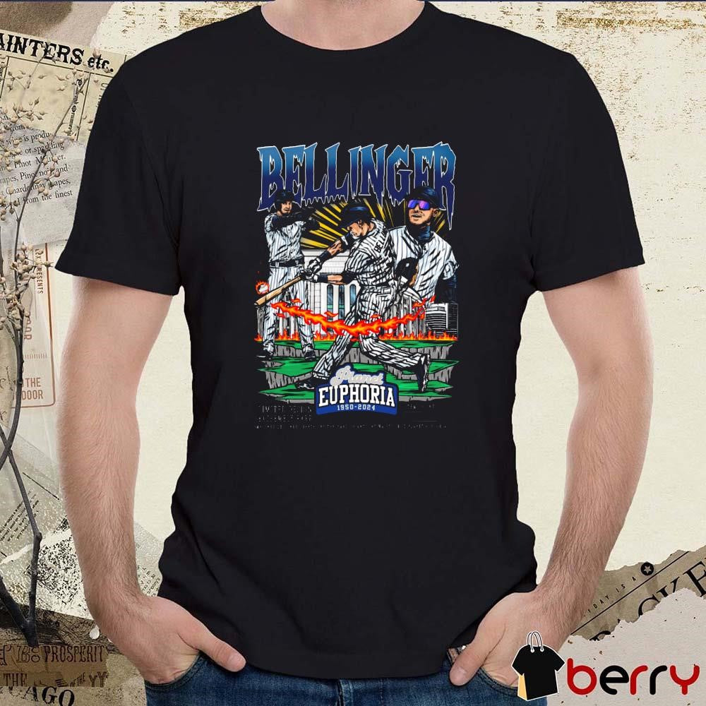 Cody Bellinger New York Yankees MLB Baseball Planet Euphoria Painting t-shirt