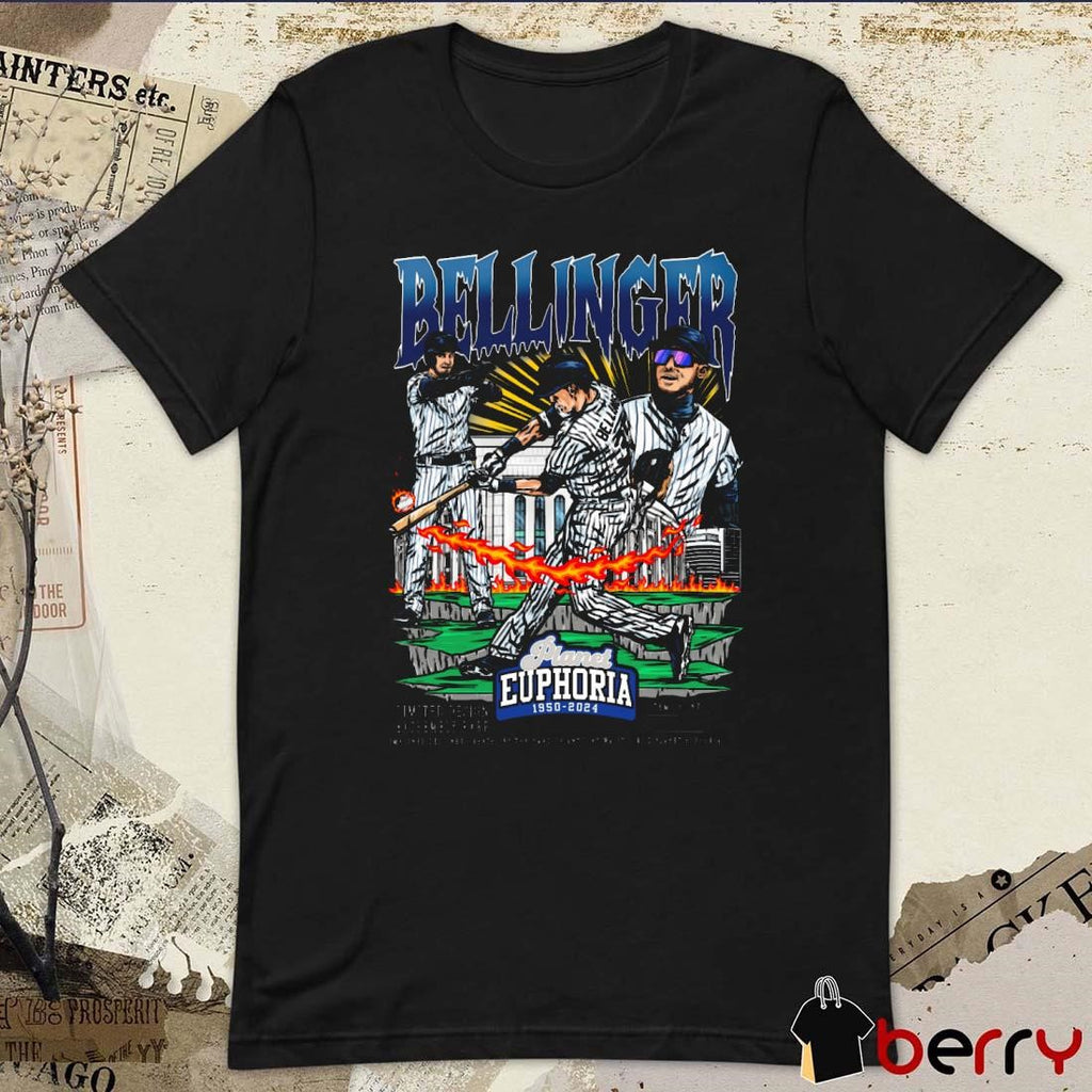 Cody Bellinger New York Yankees MLB Baseball Planet Euphoria Painting t-shirt