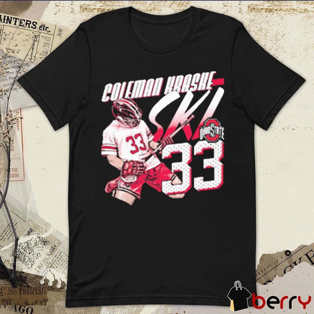 Coleman Kraske SKI #33 Ohio State Graphic t-shirt