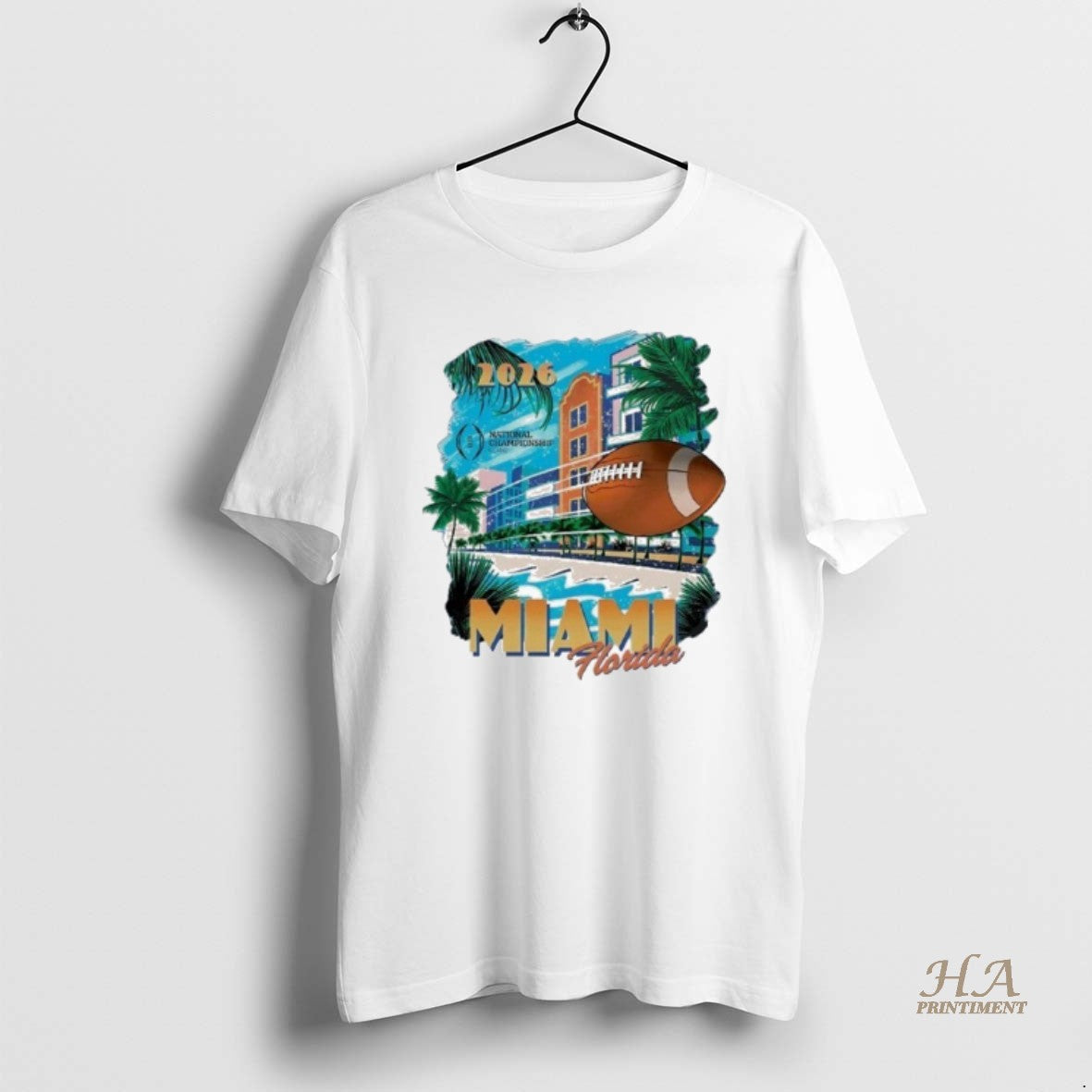 Official College Football Playoff National Championship Game 2026 Miami Florida Beach Views T-Shirts, Hoodie, Sweatshirt