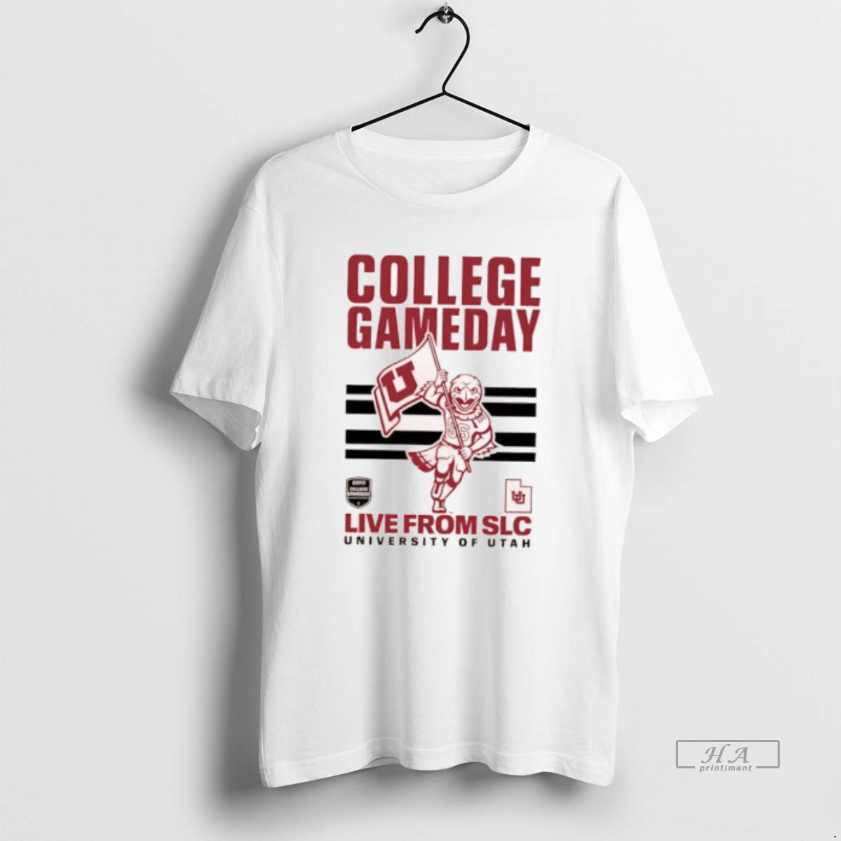 Official College Gameday Live From Salt Lake City University Of Utah Utes Mascot T-Shirts, Hoodie, Sweatshirt