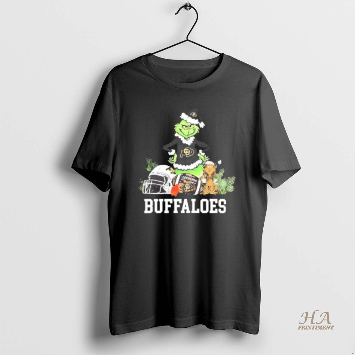 Official Colorado Buffaloes The Grinch And Max Helmet Christmas 2025 T-Shirts, Hoodie, Sweatshirt | InkNestWear.com