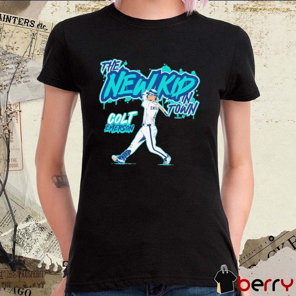 Colt Emerson The New Kid In Town Seattle Mariners MLB t-shirt