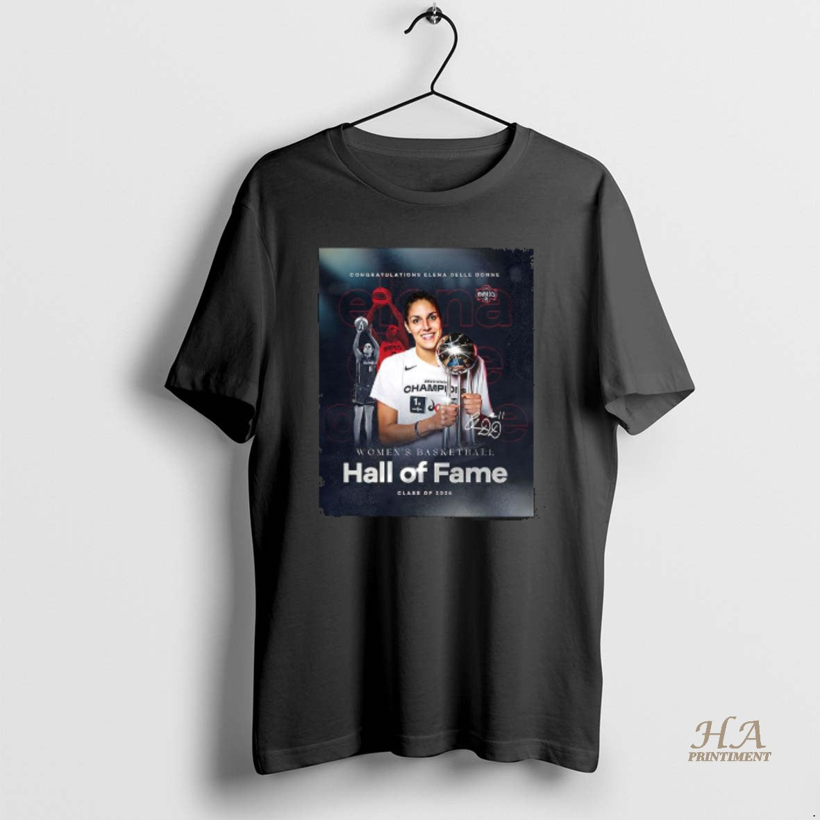 Official Congratulations Elena Delle Donne Womens Basketball Hall Of Fame T-Shirts, Hoodie, Sweatshirt | InkNestWear.com