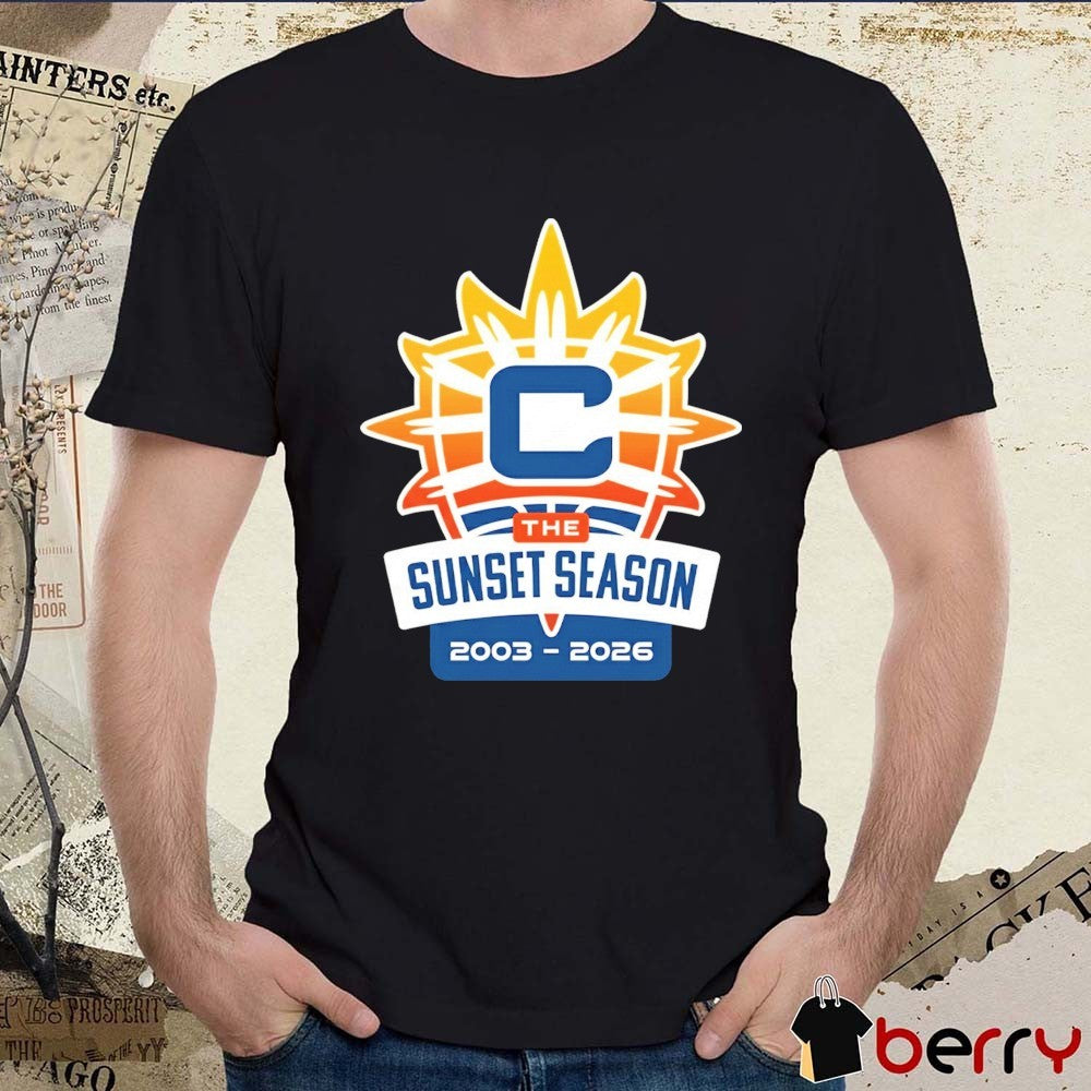 Connecticut Sun The Sunset Season 2003-2026 Logo t-shirt