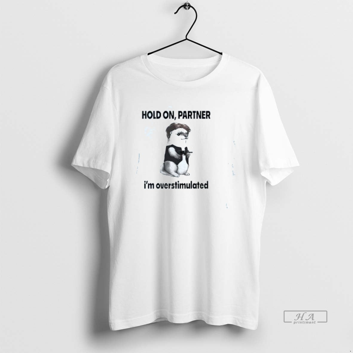 Official Connor Griffin Hold On Partner Im Overstimulated T-Shirts, Hoodie, Sweatshirt | InkNestWear.com