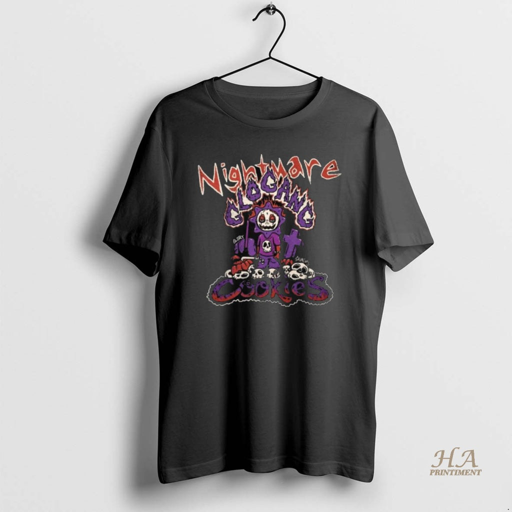 Official Cookies X Glo Gang Nightmare Long Sleve T-Shirts, Hoodie, Sweatshirt | InkNestWear.com