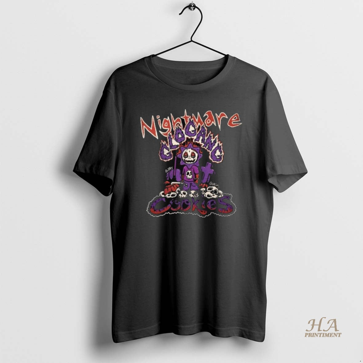 Official Cookies X Glo Gang Nightmare Long Sleve T-Shirts, Hoodie, Sweatshirt | InkNestWear.com