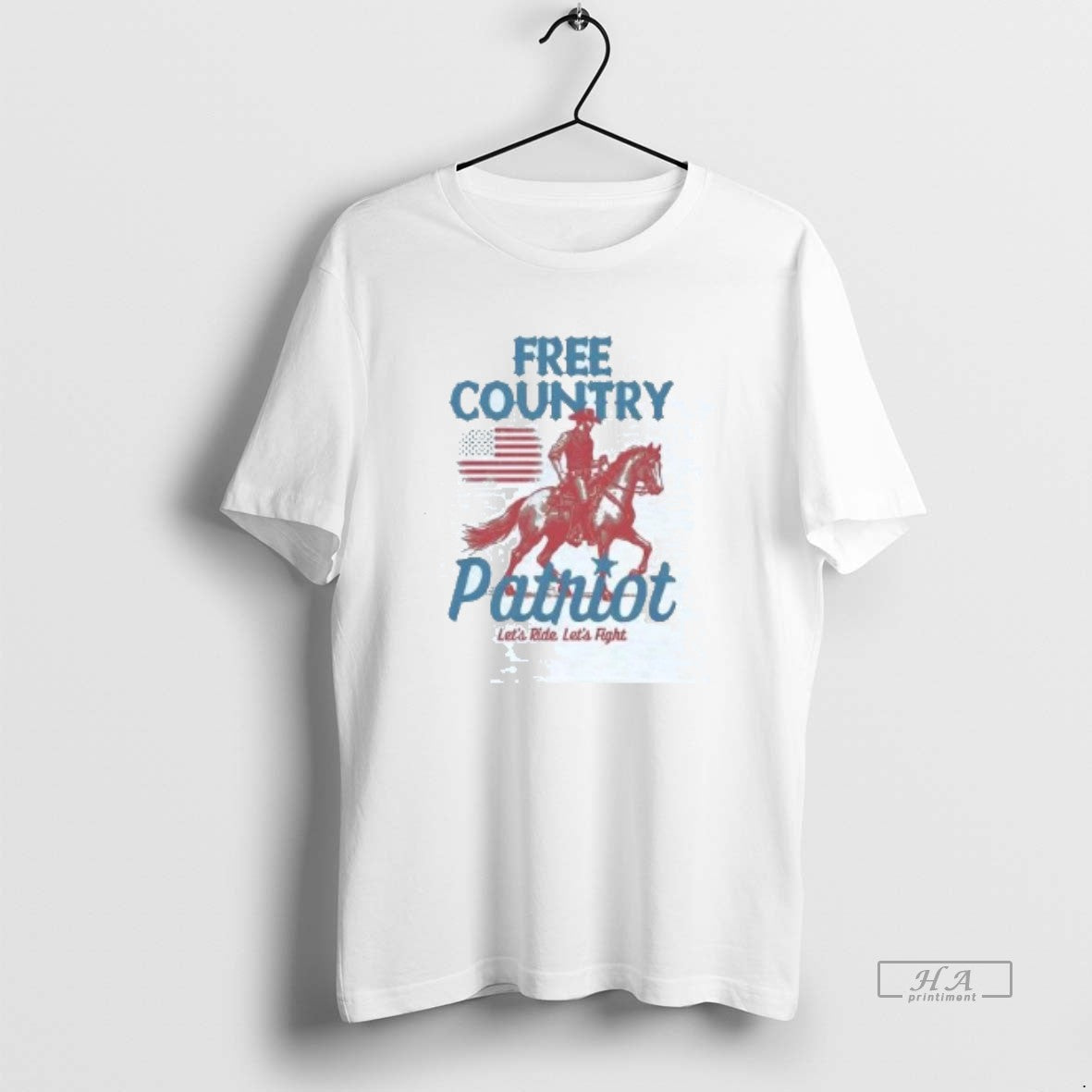Official Cowboy Free Country Patriot Lets Ride Lets Fight T-Shirts, Hoodie, Sweatshirt | InkNestWear.com