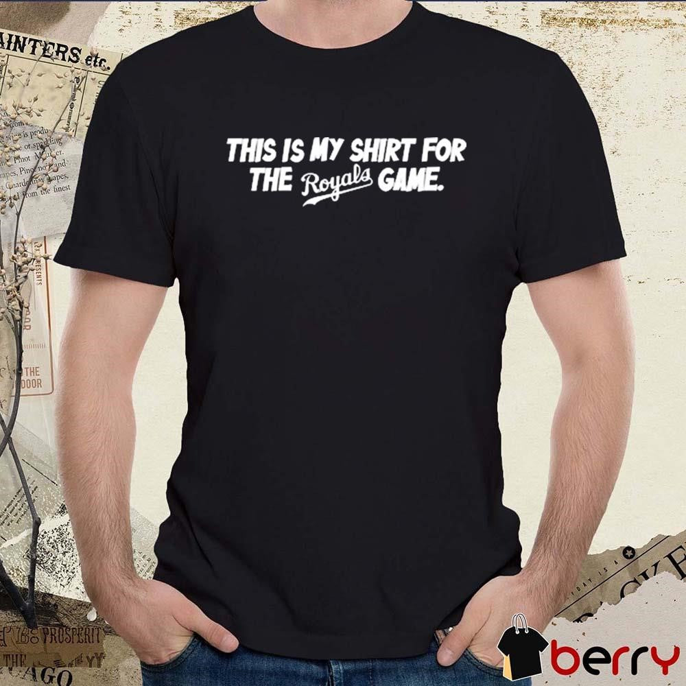 Creed Humphrey This Is My Shirt For The Royals Game Kansas City Royals MLB Baseball t-shirt
