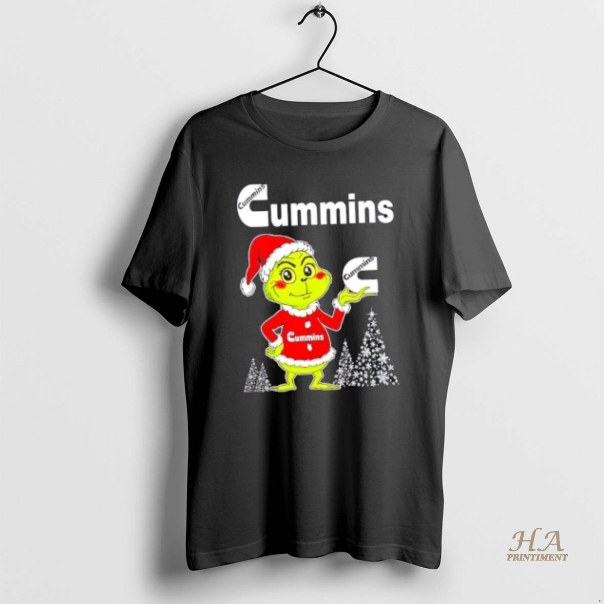 Official Cummins And Grinchmas Merry Christmas T-Shirts, Hoodie, Sweatshirt | InkNestWear.com