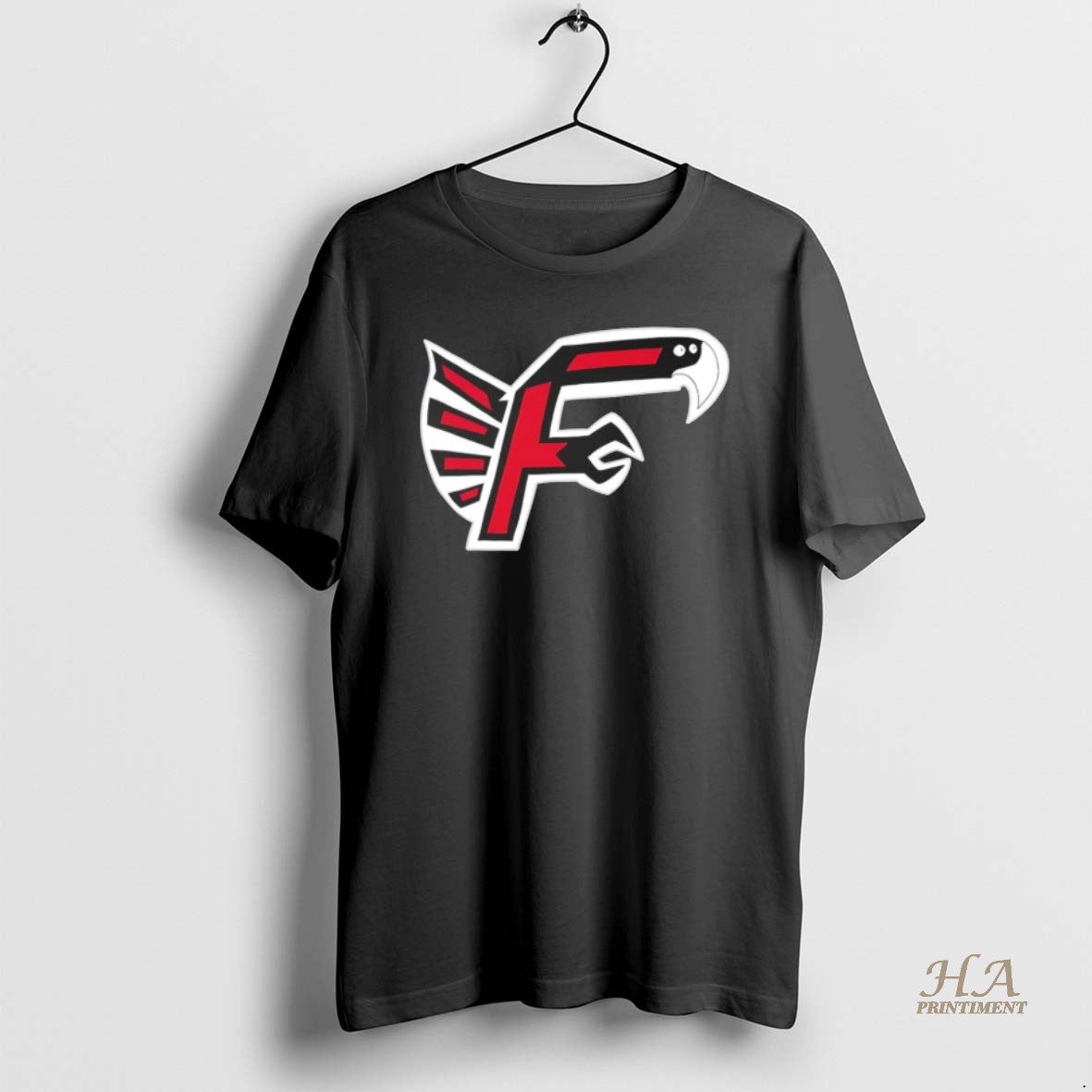 Official Cursed Bird Atlanta Falcons Black Ornaments T-Shirts, Hoodie, Sweatshirt | InkNestWear.com