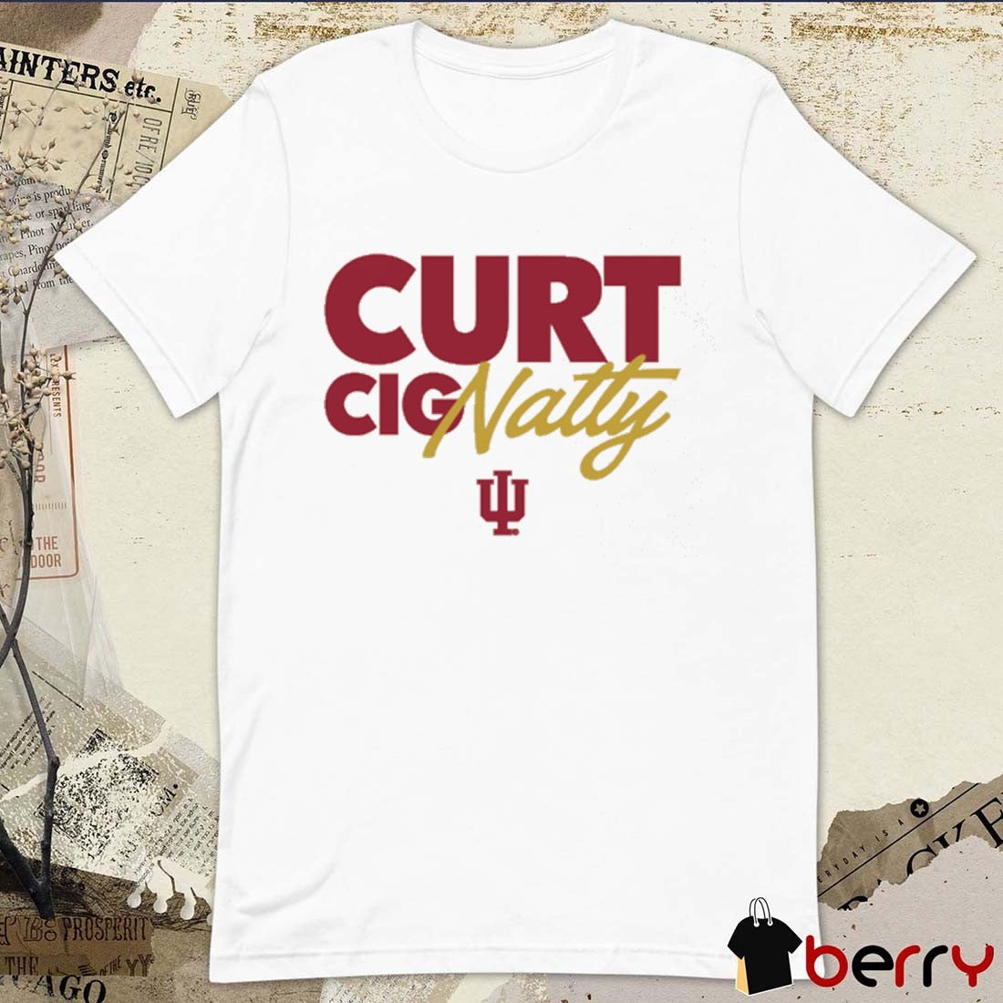 Curt Cignetti Curt CigNatty Script Indiana Hoosiers football t-shirt