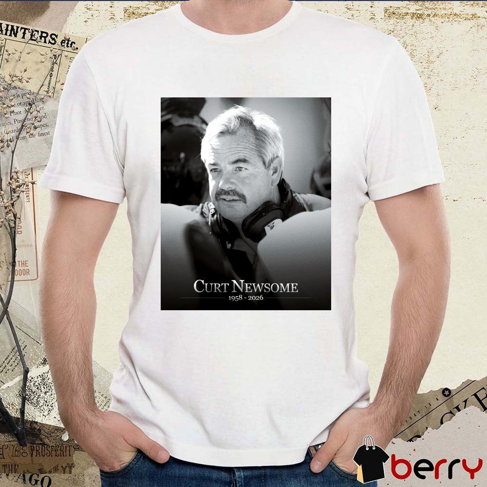 Curt Newsome 1958 – 2026 Virginia Tech Football Poster t-shirt