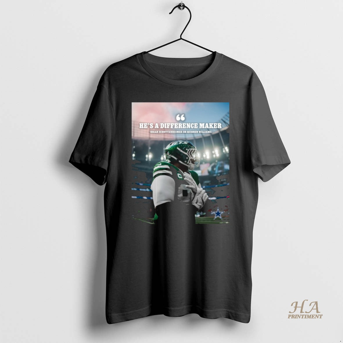Official Dallas Cowboys Hes A Difference Maker Brian Schottenheimer On Quinnen Williams T-Shirts, Hoodie, Sweatshirt