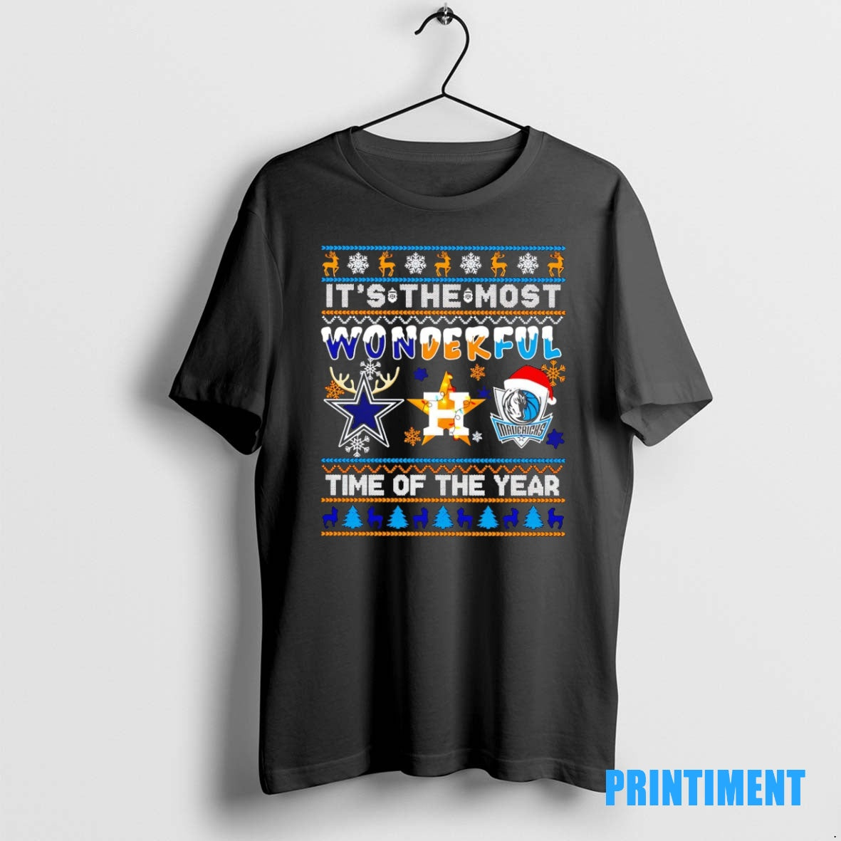 Official Dallas Cowboys Houston Astros Dallas Mavericks Its The Most Wonderful Time Of The Year T-Shirts, Hoodie, Sweatshirt